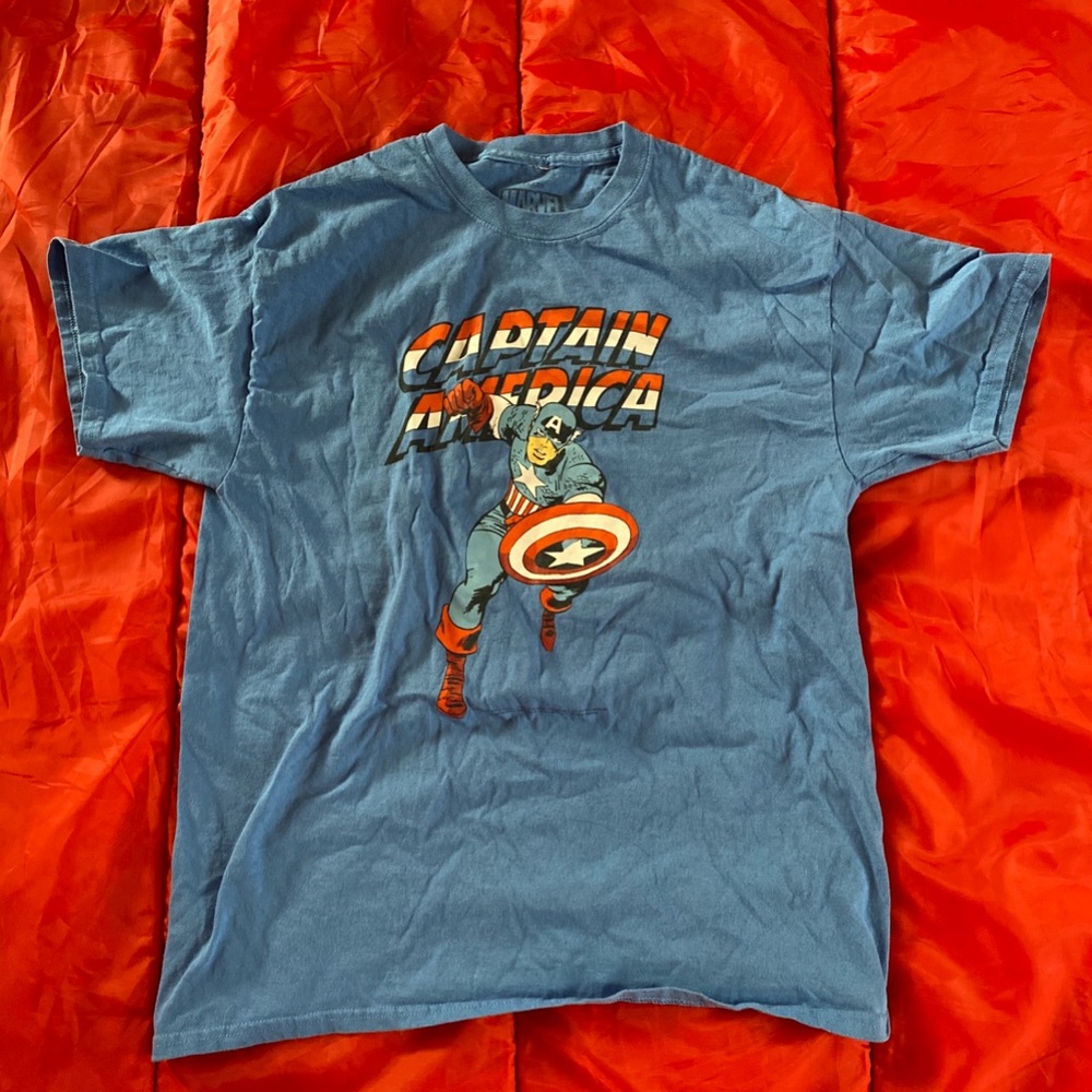 Men’s Captain Marvel Tee Shirt